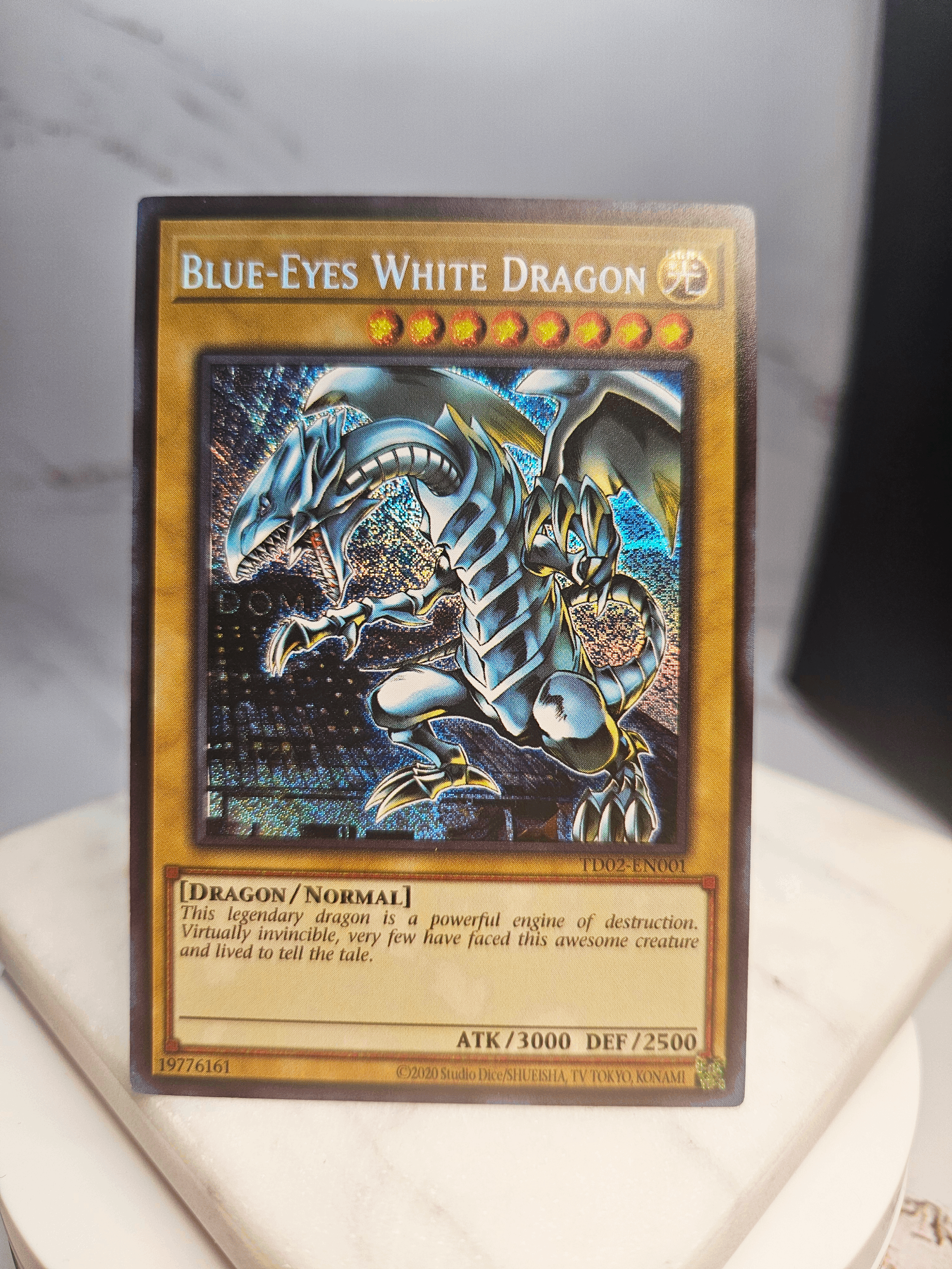 遊戯王OCG BLUE EYES WHITE DRAGON バンダイ Blue-Eyes White Dragon (Bandai Art) — ValueTCG